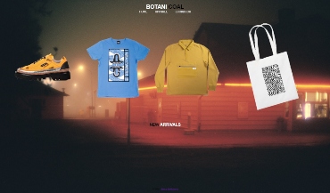 Vegan Clothing Website — HTML CSS JavaScript